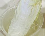 白菜1/4個冷凍作り方1写真