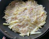 そうめんとじゃがいものガレット作り方2写真
