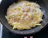 そうめんとじゃがいものガレット作り方3写真