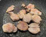 ギリシャ料理　豚肉とセロリのアブゴレモノ作り方4写真
