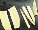 青バナナとベーコンのバター醤油炒め作り方4写真
