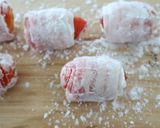 旨味の相乗効果！トマトの豚巻き照り焼き作り方3写真