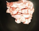 豚肉と緑豆入りのもち米ご飯作り方3写真