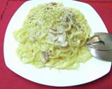 蟹のトマトクリームパスタ グルテンフリー作り方14写真