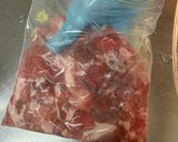 ♡豚こま肉の海水焼き♡作り方1写真