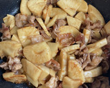 簡単⭐︎タケノコと豚肉のオイスター炒め作り方3写真