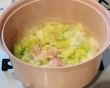 白菜のコンソメスープ作り方3写真