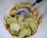 レンジで簡単！なすの甘味噌和え作り方3写真