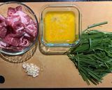 Porky Chive Noodles作り方1写真