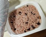 材料1つ！爆速小豆粥作り方1写真