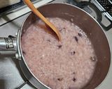 材料1つ！爆速小豆粥作り方4写真