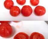 トマトの冷製カペッリーニ　（冷製パスタ）作り方2写真