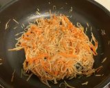 糸こんにゃくの中華風炒め作り方3写真