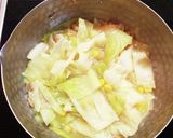 キャベツとツナコーン缶のかんたん味噌汁作り方3写真