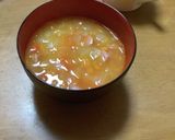 トマトと玉ねぎのスープ作り方8写真