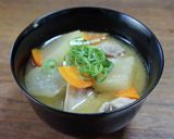 冬瓜の豚汁作り方8写真
