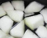 冬瓜の冷製あんかけスープ作り方1写真