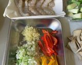 エビと舞茸のオイスター炒め♪作り方2写真