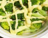 ブロッコリーのマヨ焼き！箱舟風〜^_^作り方5写真