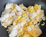 簡単！牛タンしぐれとパクチーの炒飯♫作り方6写真