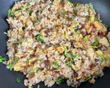 簡単！牛タンしぐれとパクチーの炒飯♫作り方9写真