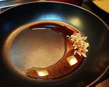 ごま油とラー油のペペロンチーノ作り方5写真