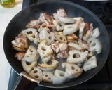 鶏もも肉とレンコンのさっぱりソテー♪作り方4写真