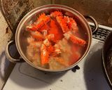 花咲蟹の味噌汁作り方2写真