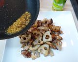 鶏もも肉とレンコンのさっぱりソテー♪作り方8写真