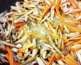 ごぼう鶏もも、ピリ辛炒め煮。作り方6写真
