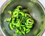 苦くないゴーヤチャンプル作り方1写真