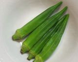 *トマトとオクラのめんつゆ浸し作り方1写真