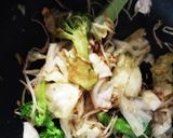 トマト卵&キャベツ炒める！厨房ばあばぁ！作り方3写真