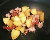 麻婆じゃが春雨★豚ひき肉★作り置き★弁当作り方4写真