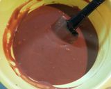 チョコレアチーズケーキ作り方4写真