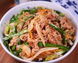チャプチェ風スタミナ炒め✨スタミナ丼にも作り方5写真
