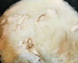 放置系雑炊●梅肉鶏雑炊作り方2写真