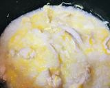 放置系雑炊●梅肉鶏雑炊作り方3写真