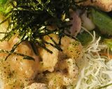 鶏肉のサッと炒め●おろしポン酢あん作り方4写真