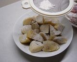 飾らない屋台の味。串じゃがフライ作り方2写真