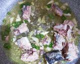 すだちとサバ缶と青唐辛子のパスタ作り方3写真