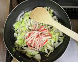 超簡単☆白菜かにかまクリーム春巻き♪♪作り方3写真