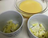 餅チーズ明太茶碗蒸し（はま寿司風）作り方2写真