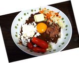 独り身レトルト焼きカレー作り方3写真