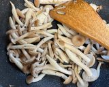 かぼちゃときのこの和風クリームうどん作り方3写真