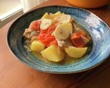 レンジで8分　トマト肉じゃが作り方3写真
