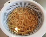 切り干し大根と高野豆腐のかんたん味噌汁作り方2写真