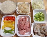 ホホホタケのスパイシーカレーパエリア作り方1写真