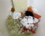 ピーマンのサーモン詰め　ここから栄養士作り方1写真