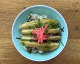 玄米ゼンライスで作る☆ナスのかば焼き丼作り方6写真